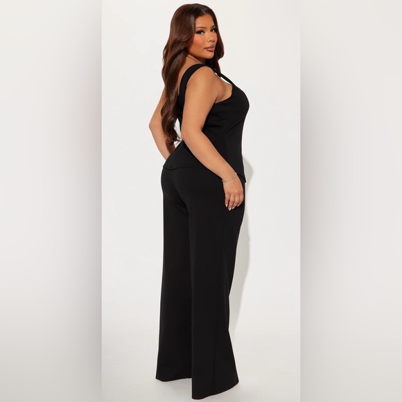 Elegant Black Women's Pants set - Picture 2 of 3